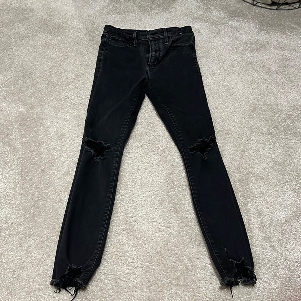 Black Abercrombie denim